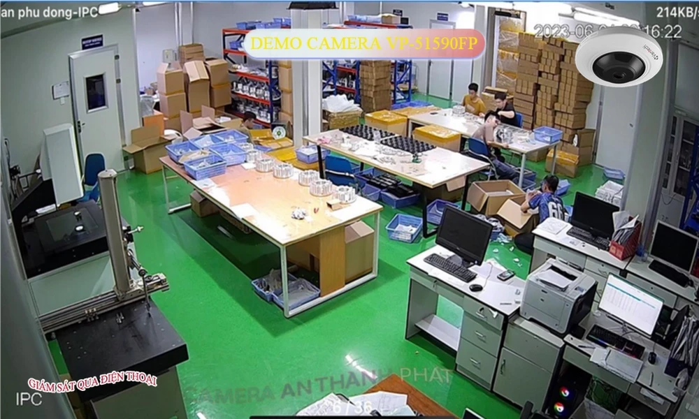VP-51590FP Camera Cấp Nguồ Qua Dây Mạng VanTech Giá tốt