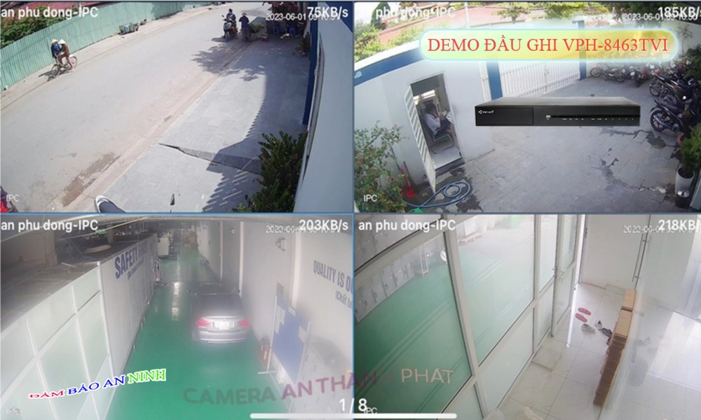 VPH-8463TVI Đầu Ghi Hình Đang giảm giá