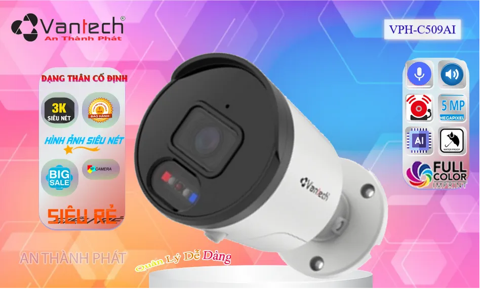 Camera  VanTech VPH-C509AI