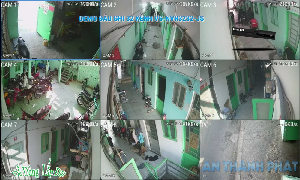 Đầu ghi Visioncop VS-NVR3232-JS Đầu ghi Visioncop VS-NVR3232-JS