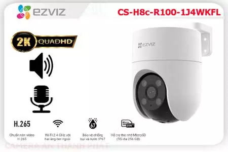 Camera EZVIZ CS H8c R100 1J4WKFL,Chất Lượng CS-H8c-R100-1J4WKFL,CS-H8c-R100-1J4WKFL Công Nghệ Mới, Công Nghệ IP