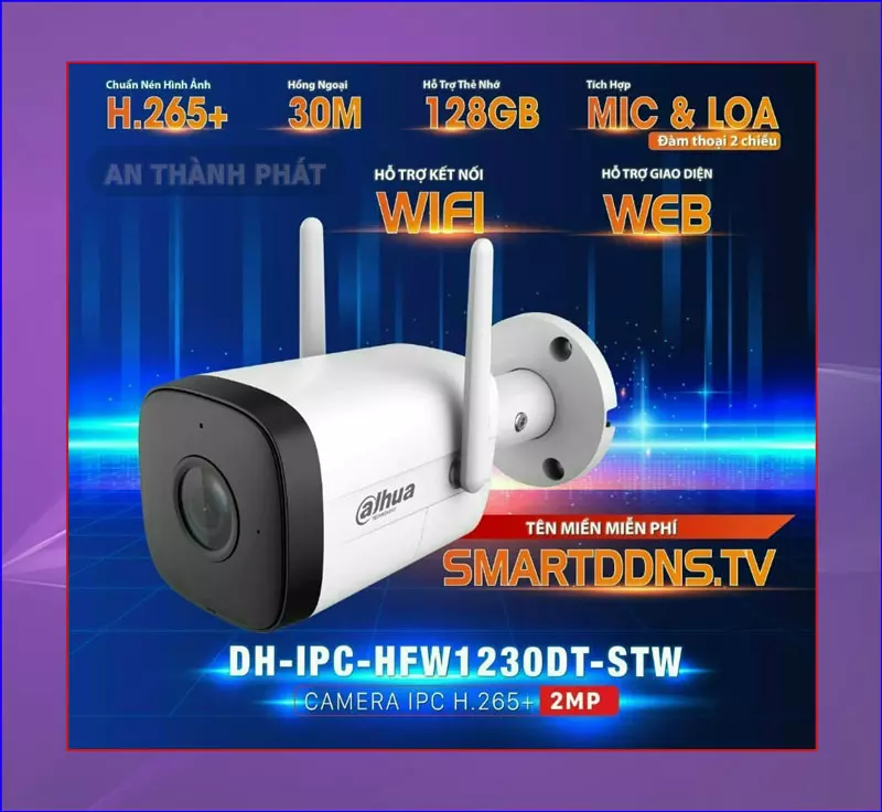 Camera IP DAHUA DH-IPC-HFW1230DT-STW
