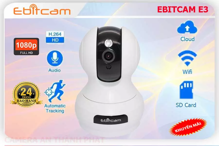 Lắp Camera Ebitcam E3 3MP,thông số Ebitcame3,Ebitcame3,Chất Lượng Ebitcame3,Ebitcame3 Công Nghệ Mới,Ebitcame3 Chất