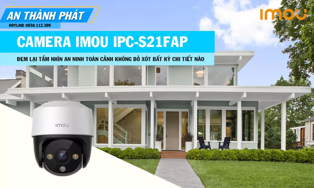 camera Imou IPC-S21FAP xoay 360 ngoài trời
