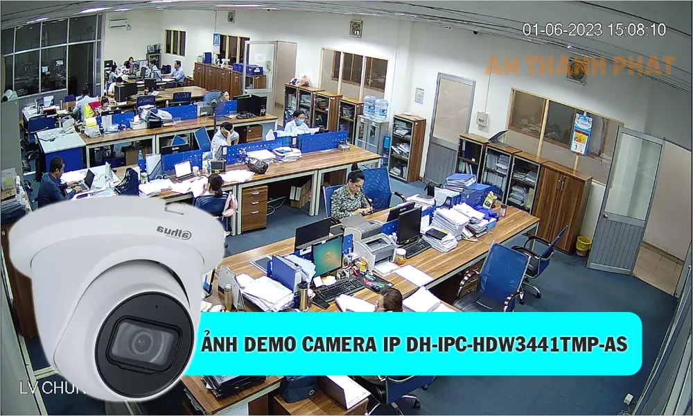 hình ảnh demo camera IP Dahua DH-IPC-HDW3441TMP-AS
