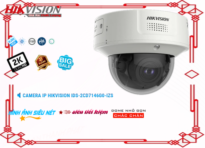 Camera Hikvision Giá rẻ iDS-2CD7146G0-IZS,thông số iDS-2CD7146G0-IZS,iDS 2CD7146G0 IZS,Chất Lượng
