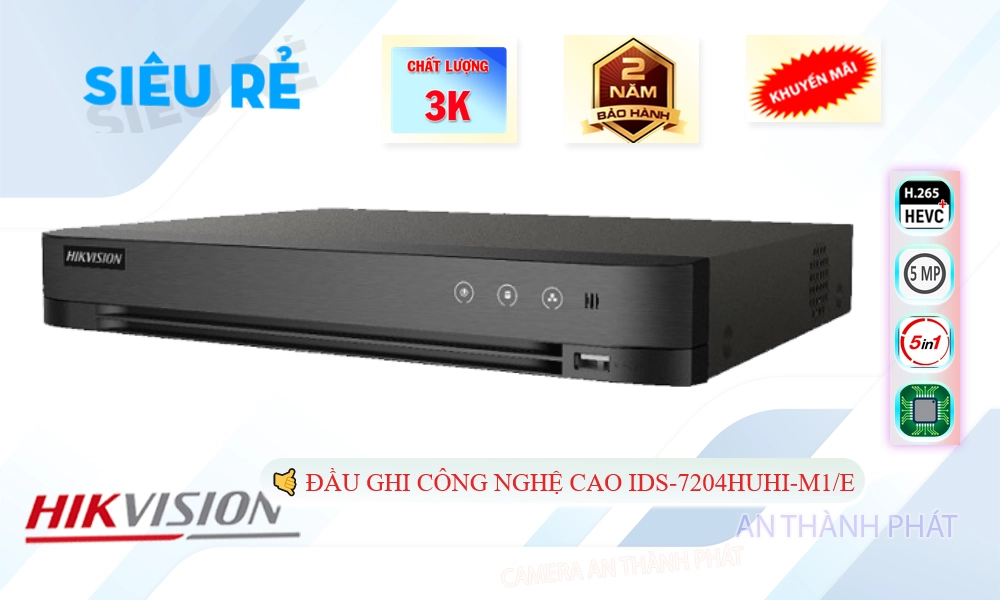 Đầu Thu Hikvision iDS-7204HUHI-M1/E